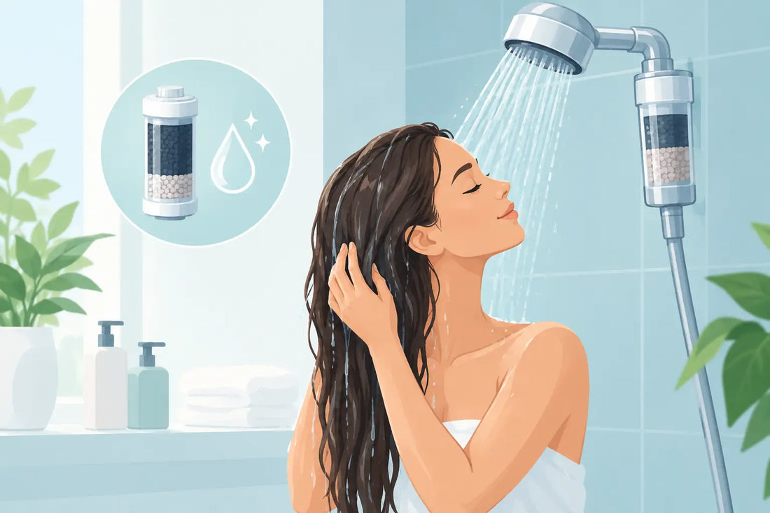 Why You Should Rinse Hair With Filtered Water