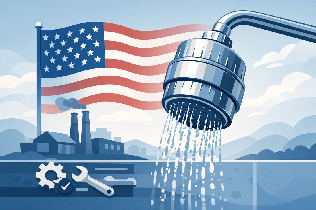Why a US Assembled Shower Filter Matters