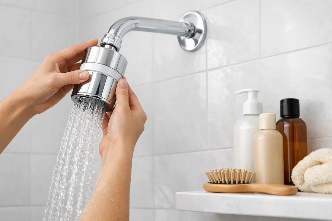 How a Shower Filter for Hair Supports Softer Strands