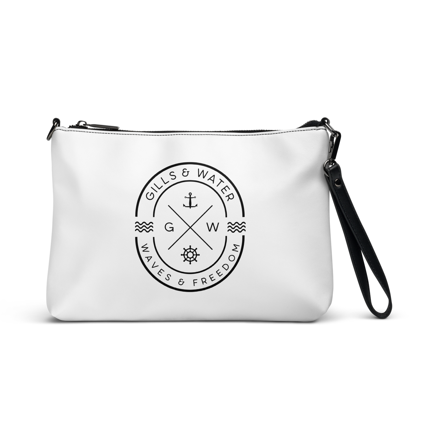 Gills & Water Everyday White Crossbody Bag – Fashionable & Functional