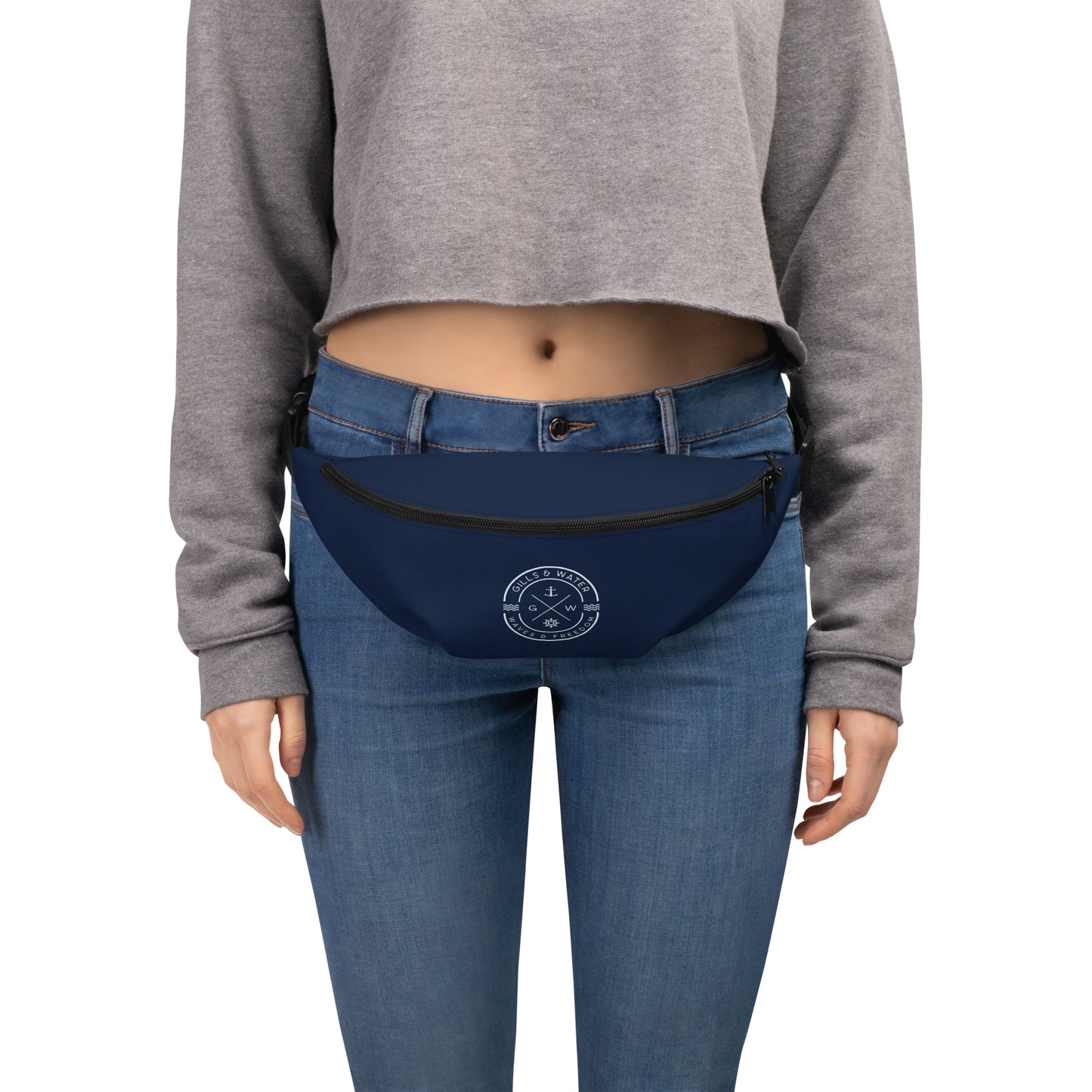 StarSpout: Gills and Water Patriotic Navy Fanny Pack