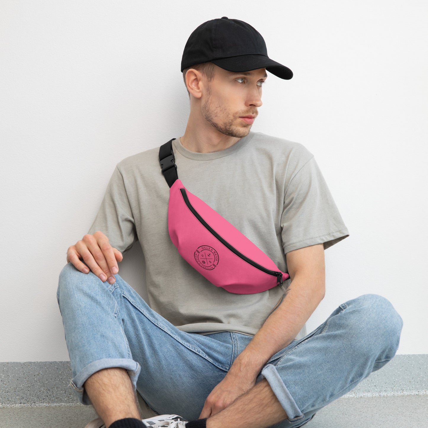 StarSpout: Gills and Water Patriotic Brink Pink Fanny Pack