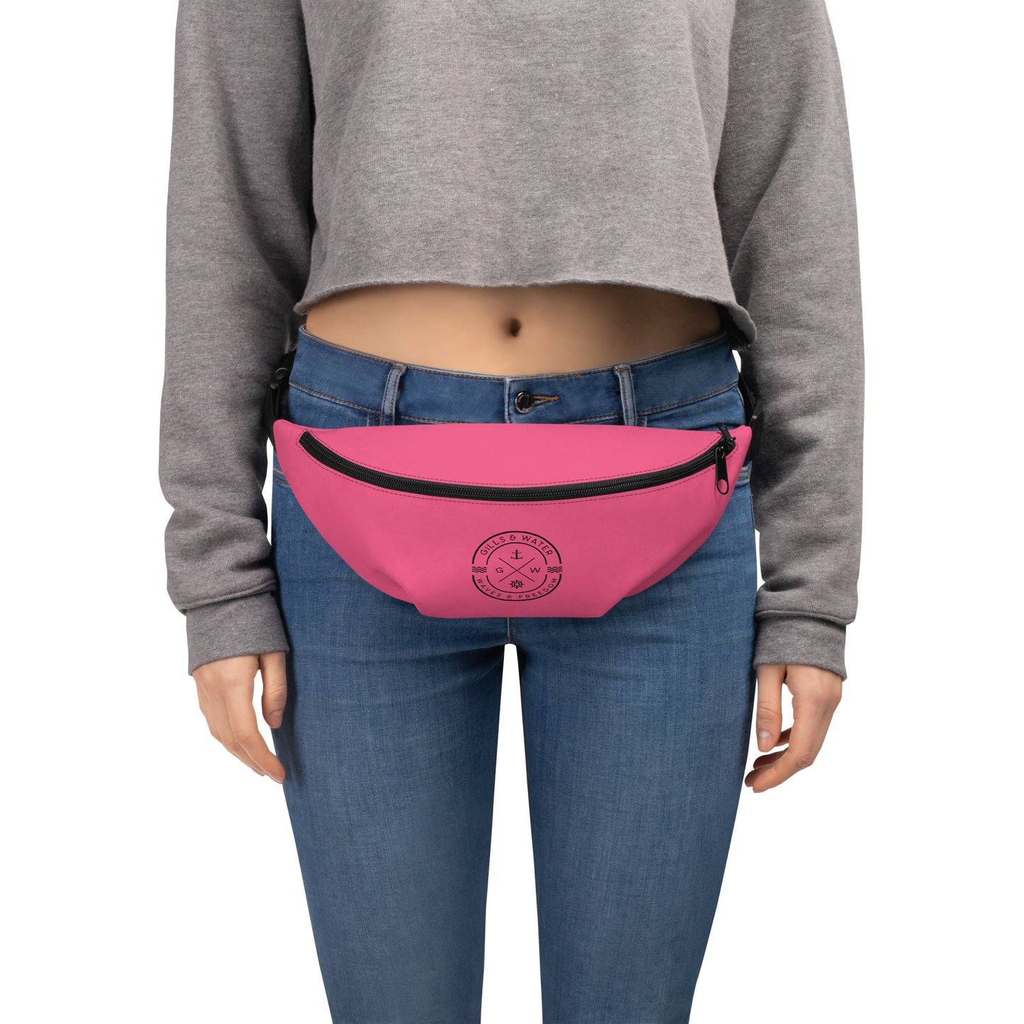 StarSpout: Gills and Water Patriotic Brink Pink Fanny Pack