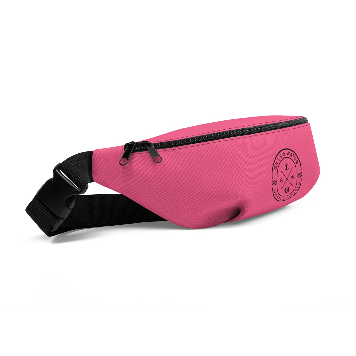 AquaSling: Gills and Water Brand Brink Pink Fanny Pack