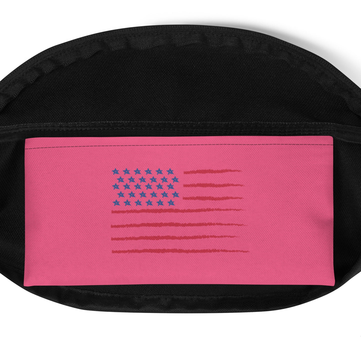 StarSpout: Gills and Water Patriotic Brink Pink Fanny Pack