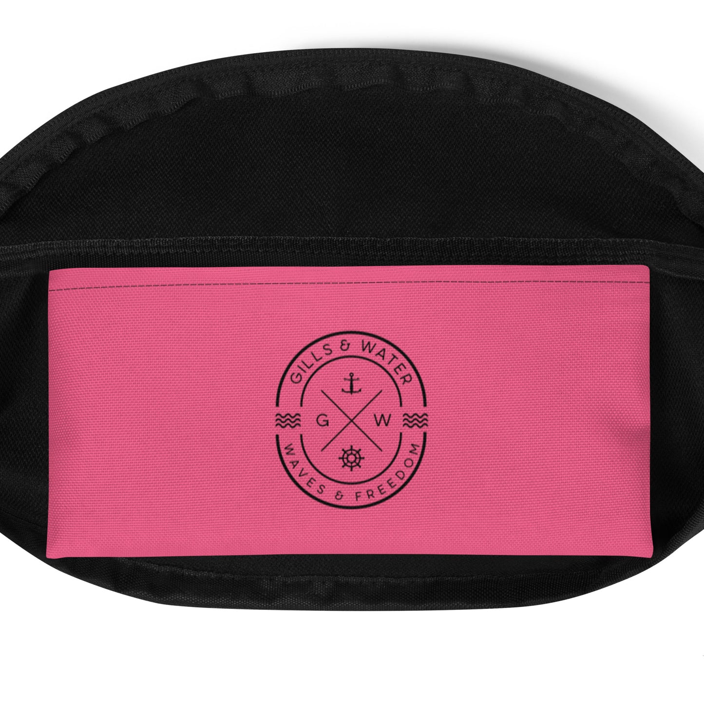 AquaSling: Gills and Water Brand Brink Pink Fanny Pack