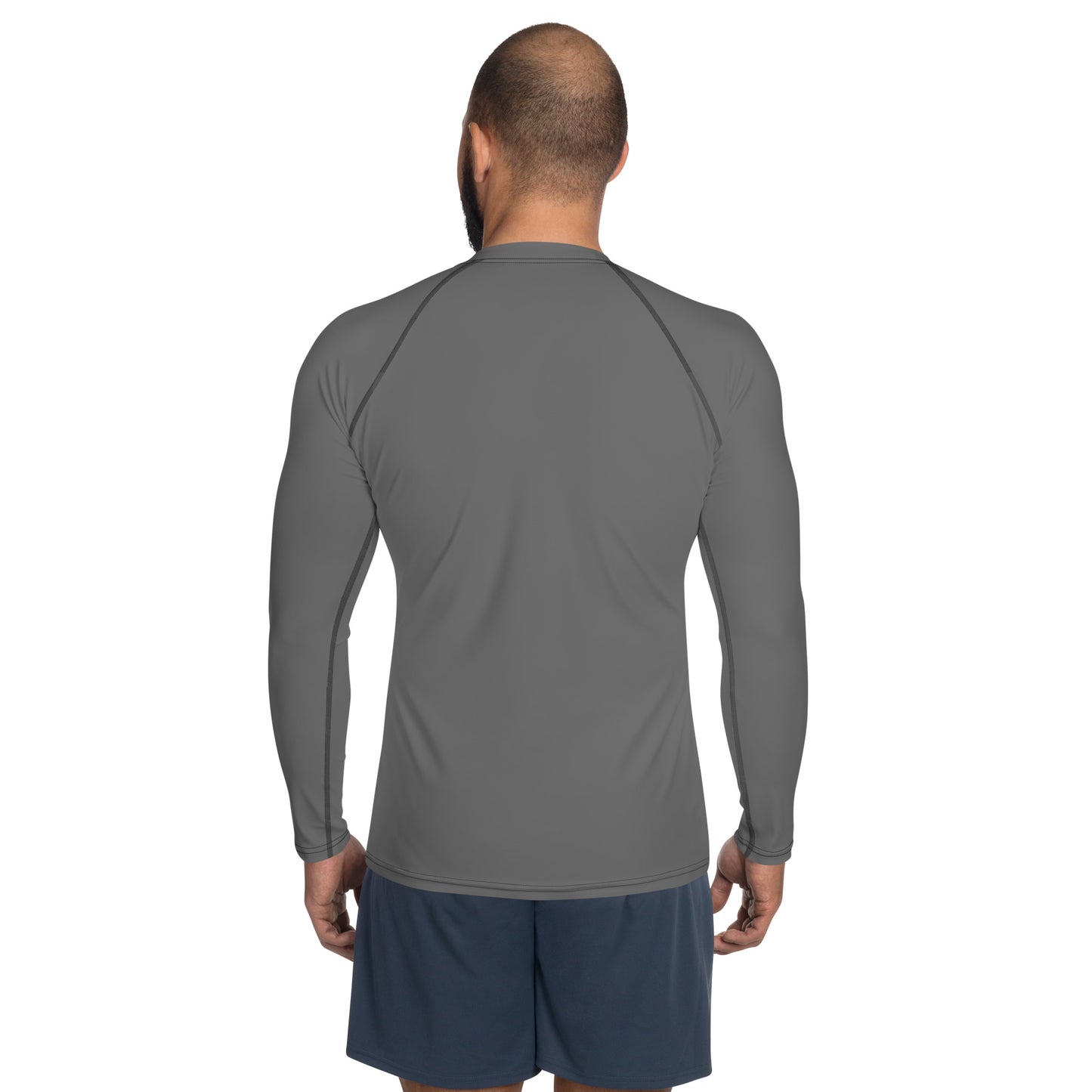 AquaGuard Men's Grey Performance Rash Guard