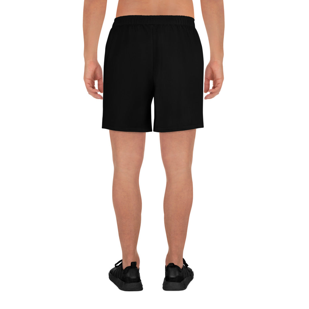 HydroFlex: Gills and Water Men's Black Athletic Shorts