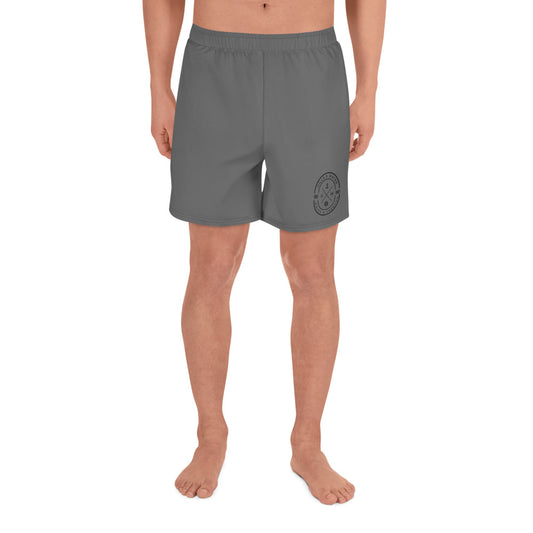 HydroFlex: Gills and Water Men's Grey Athletic Shorts