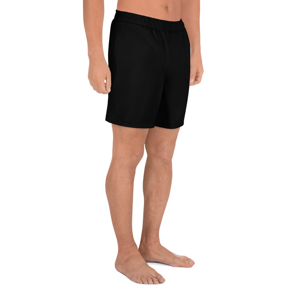 HydroFlex: Gills and Water Men's Black Athletic Shorts