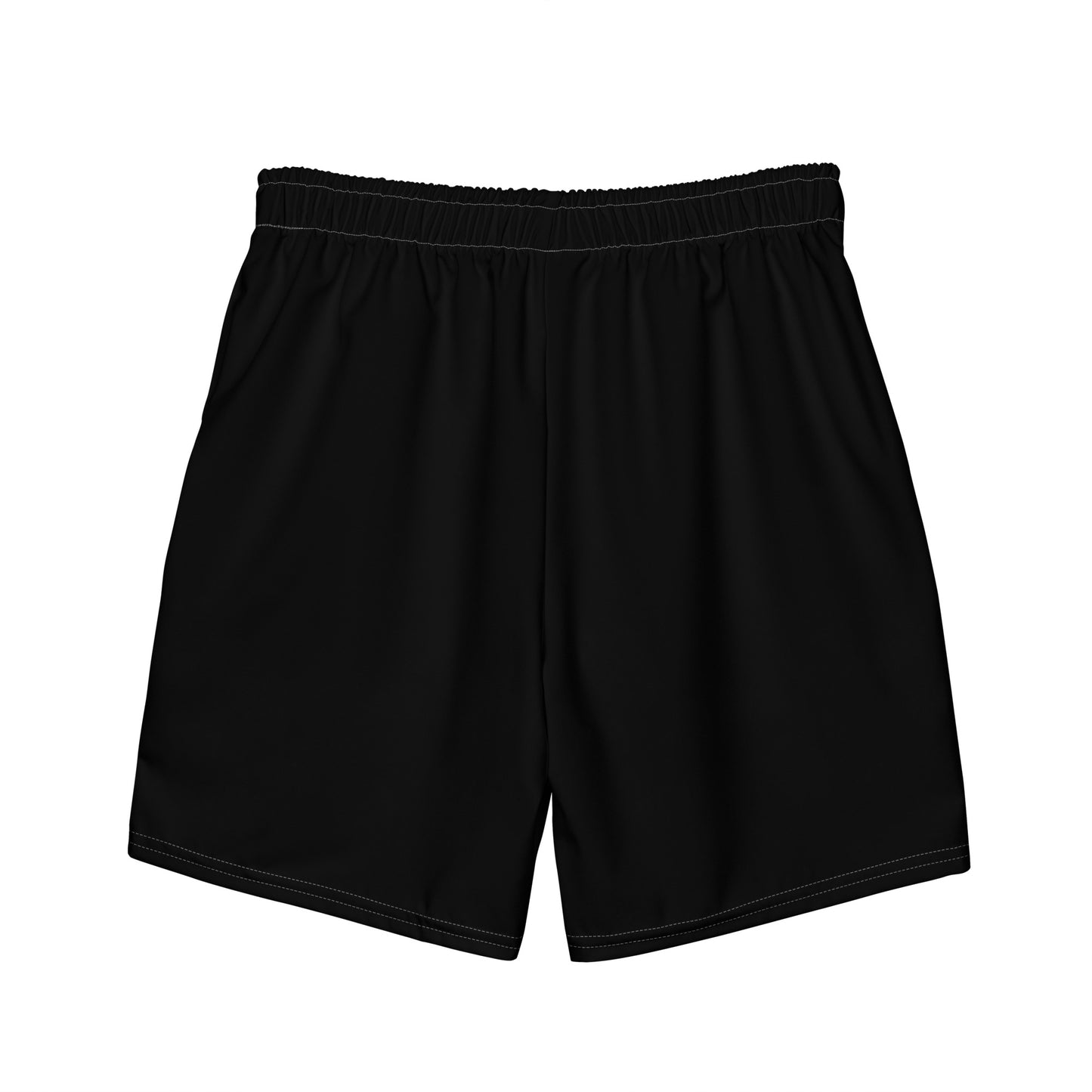 HydroWave: Gills and Water Men's Black Swim Trunks