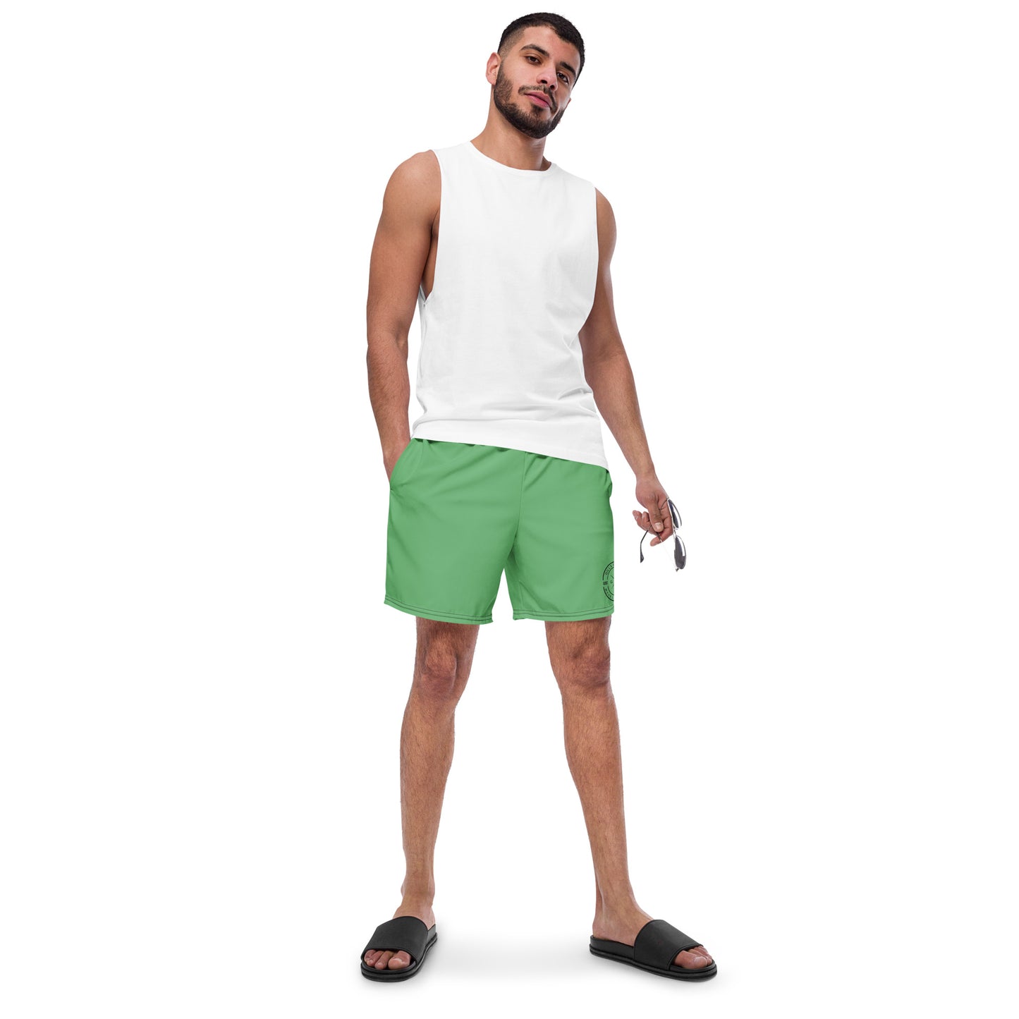 HydroWave: Gills and Water Men's Bayleaf Swim Trunks