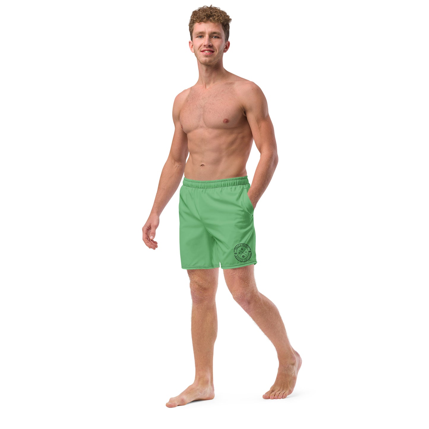 HydroWave: Gills and Water Men's Bayleaf Swim Trunks