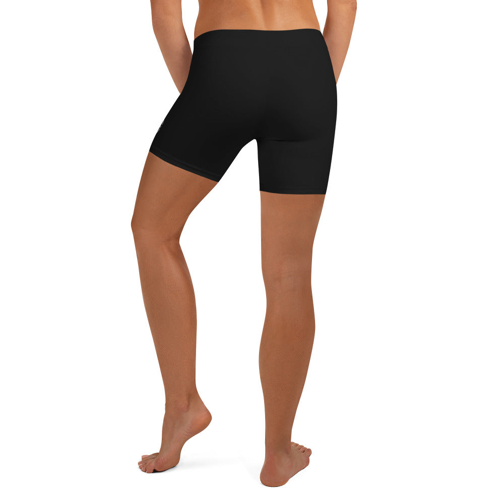 HydroFit: Women's Black Gym Shorts by Gills & Water