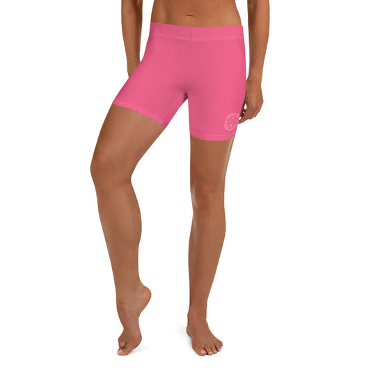 HydroFit: Women's Pink Gym Shorts by Gills & Water