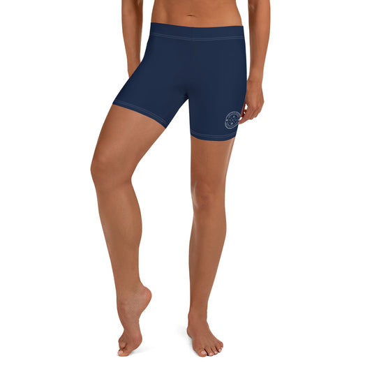HydroFit: Women's Navy Gym Shorts by Gills & Water
