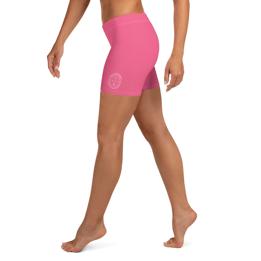 HydroFit: Women's Pink Gym Shorts by Gills & Water