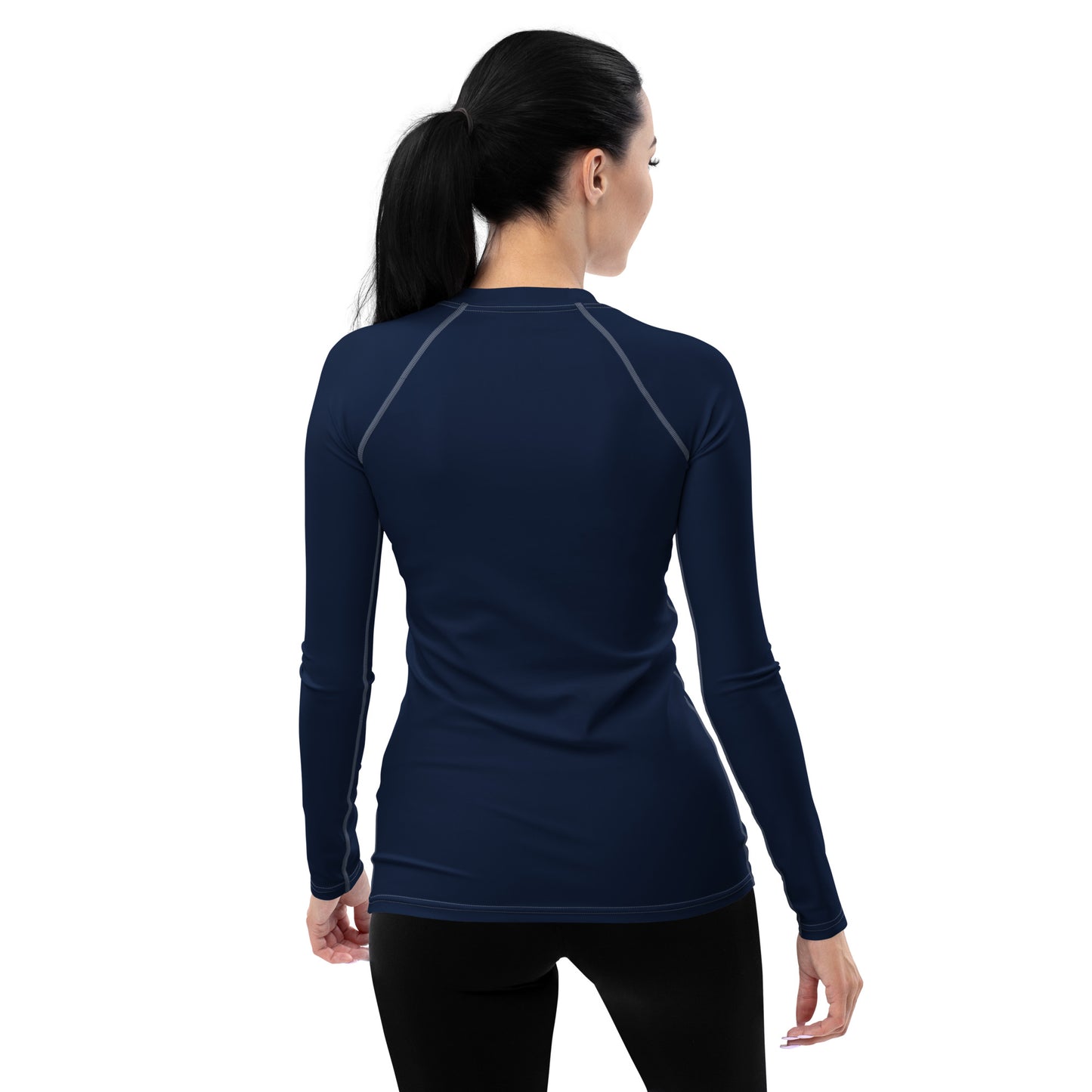 Oceanic Essence Women's Navy Rash Guard