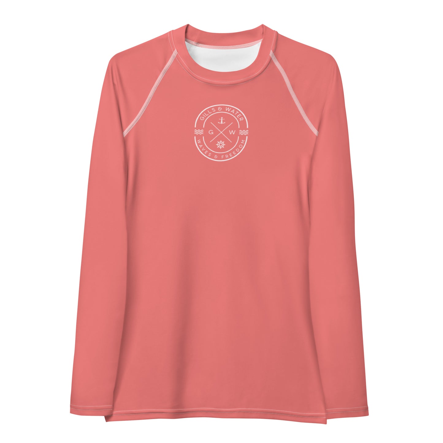 Oceanic Essence Women's Salmon Rash Guard