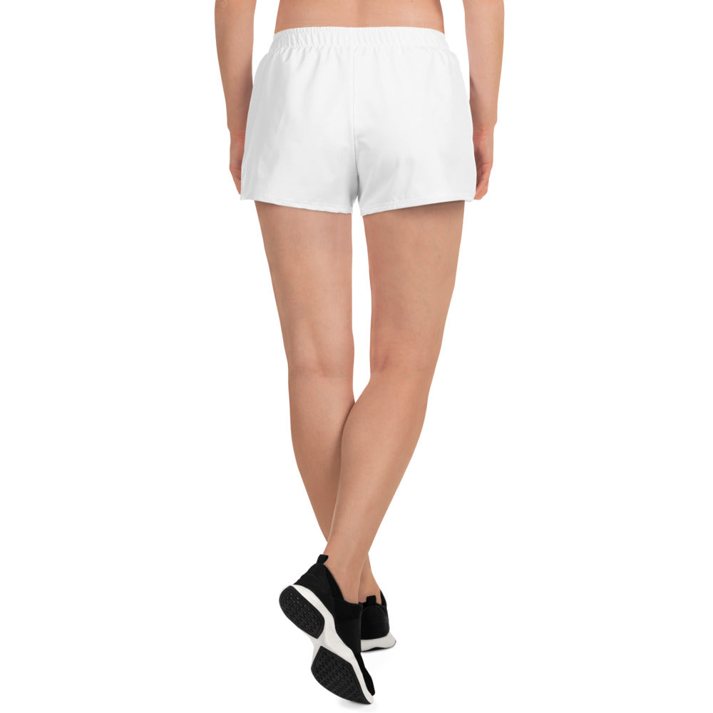 AquaFlex: Women's White Athletic Shorts by Gills & Water