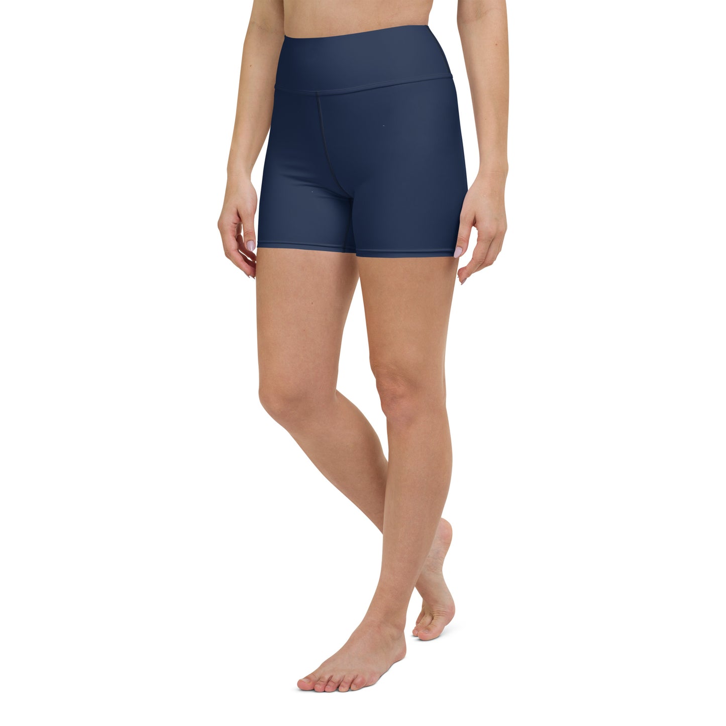 FluidFlow Navy Yoga Shorts by Gills & Water