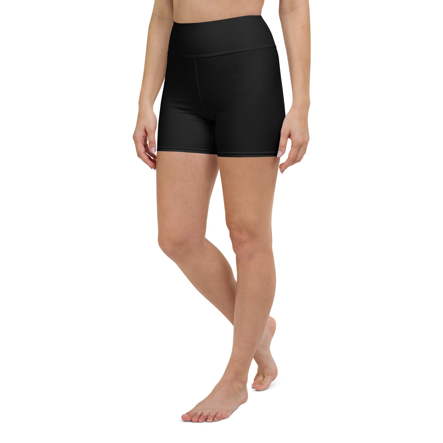 FluidFlow Black Yoga Shorts by Gills & Water