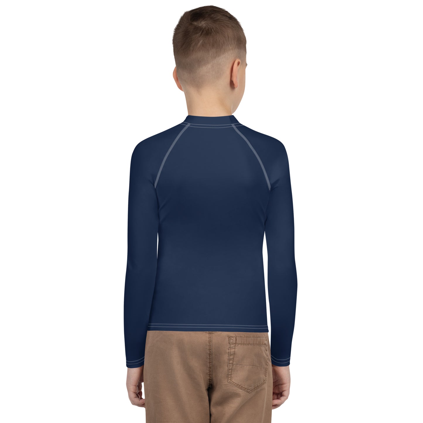 WaveGuard Youth Navy Rash Guard