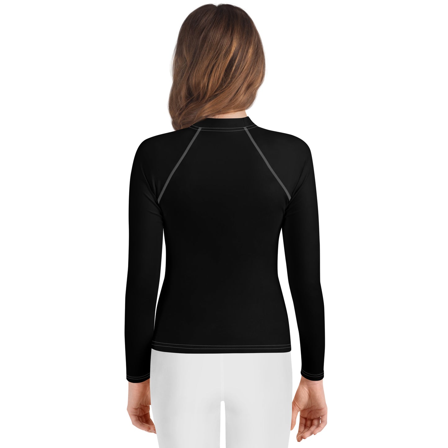 WaveGuard Youth Black Rash Guard