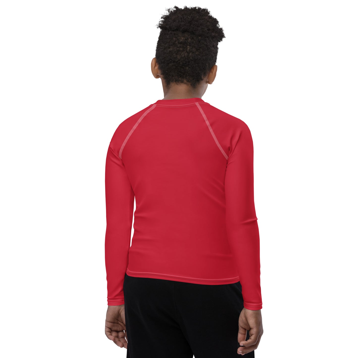 WaveGuard Youth Red Rash Guard