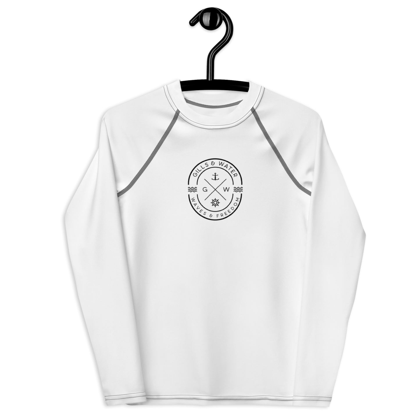 WaveGuard Youth White Rash Guard