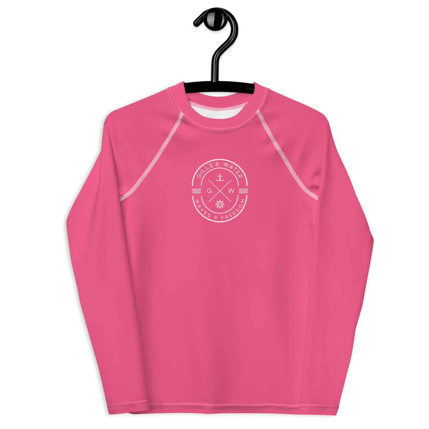 WaveGuard Youth Pink Rash Guard