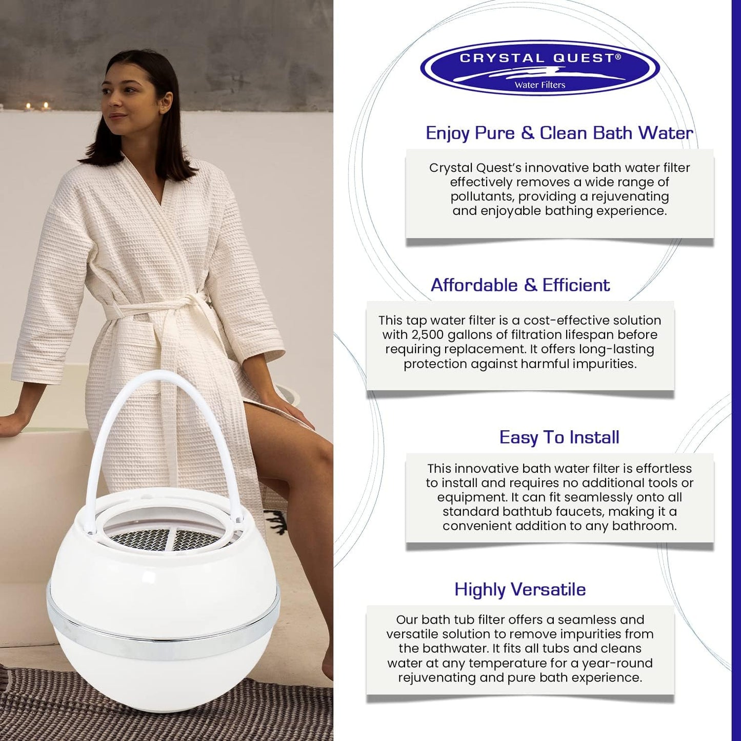 The Gills & Water Therapeutic Luxury Bath Ball Purifier