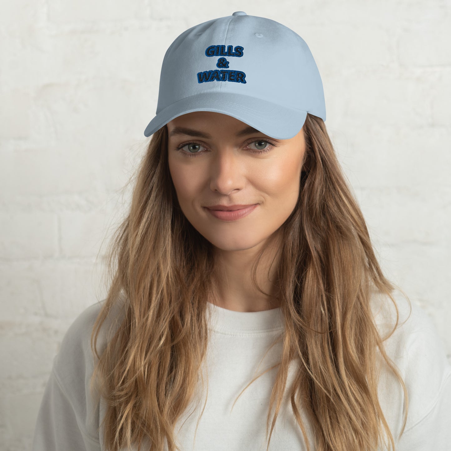 Coastal Crest: Gills and Water Dad Hat