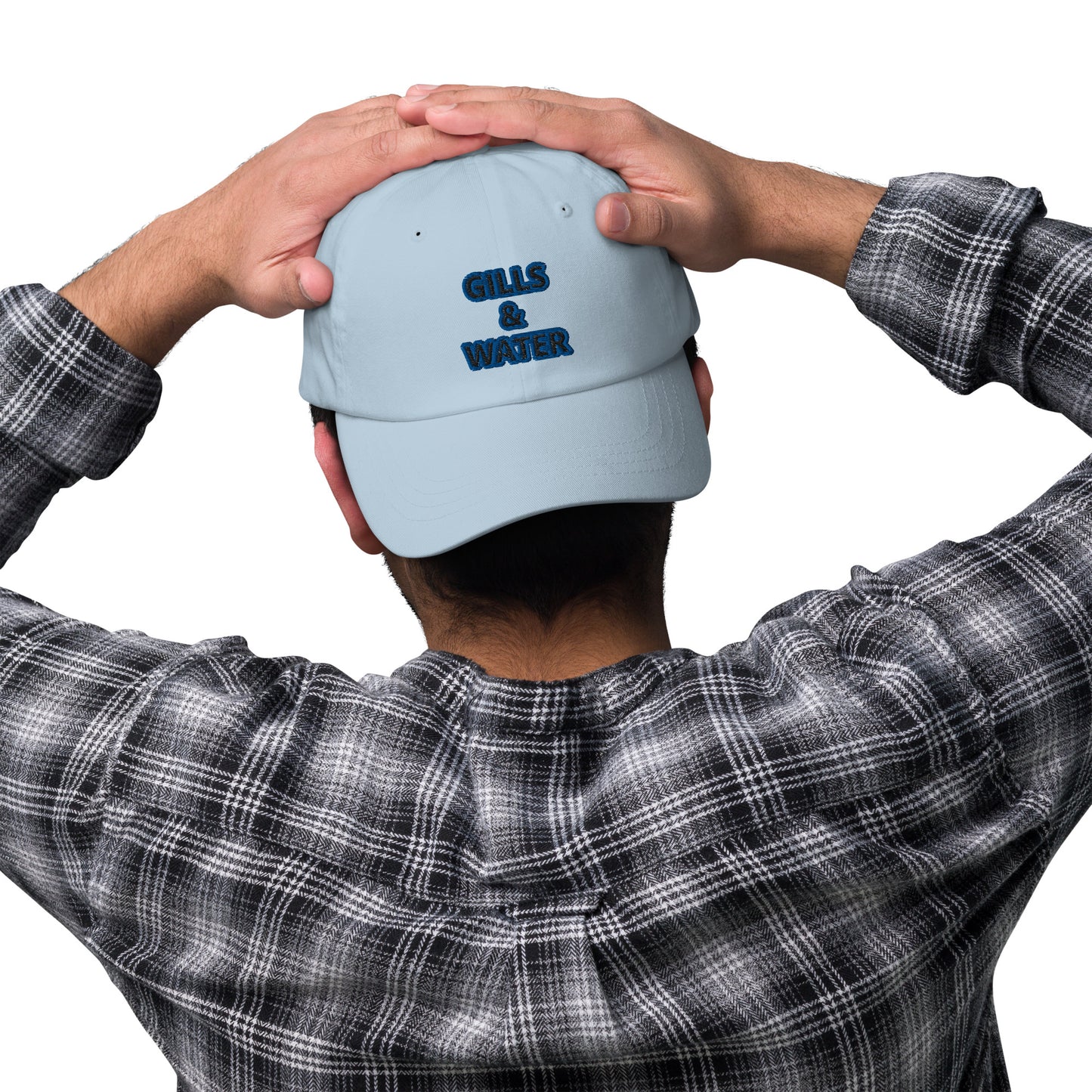 Coastal Crest: Gills and Water Dad Hat