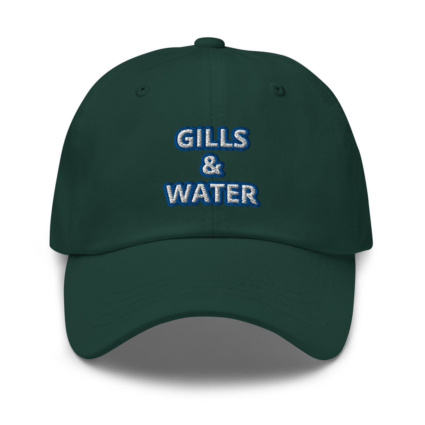 Coastal Crest: Gills and Water Dad Hat