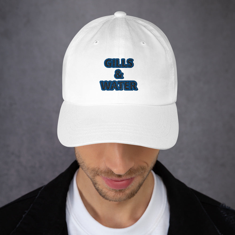 Coastal Crest: Gills and Water Dad Hat