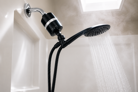 Gills & Water Hydro-Spa Handheld Shower Filter