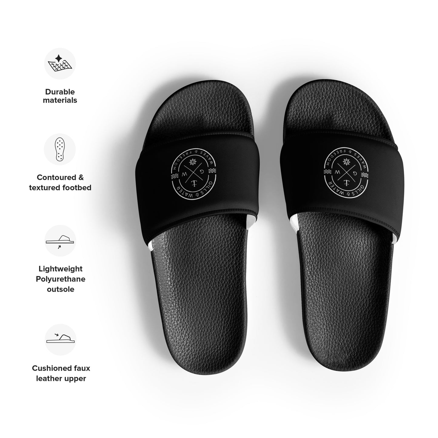 SurgeStream: Gills and Water Men's Slides