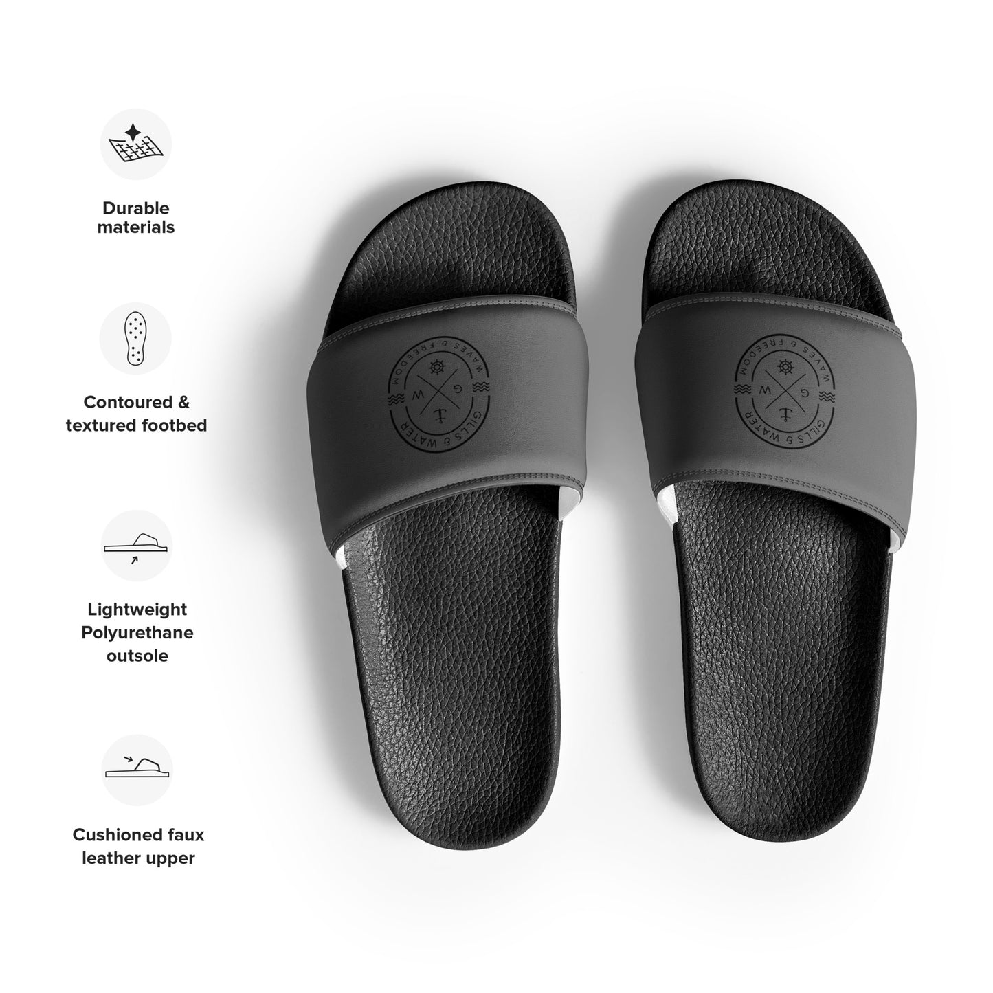 SurgeStream: Gills and Water Men's Slides