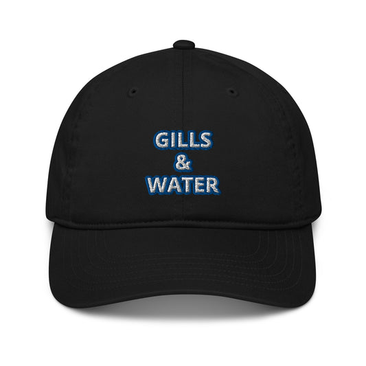 Organic Shoreline: Gills and Water Organic Baseball Cap