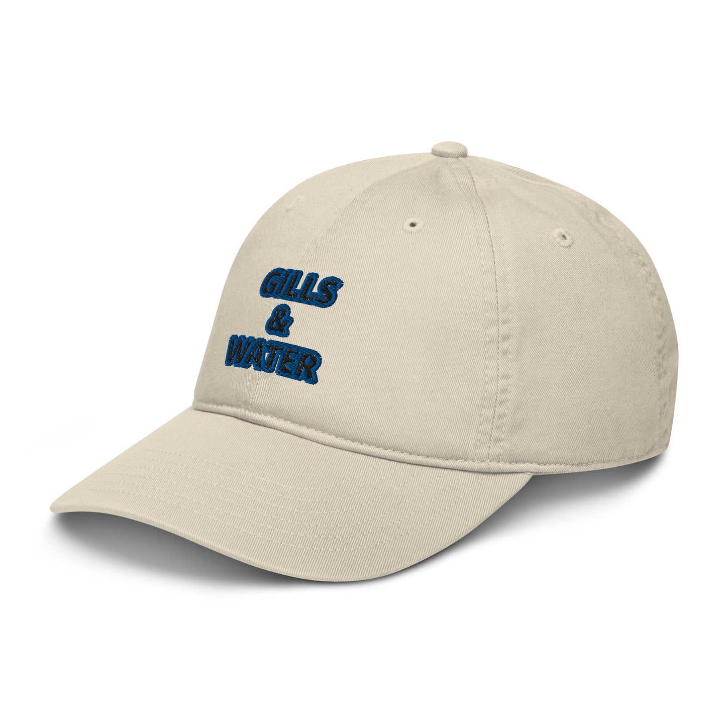 Organic Shoreline: Gills and Water Organic Baseball Cap