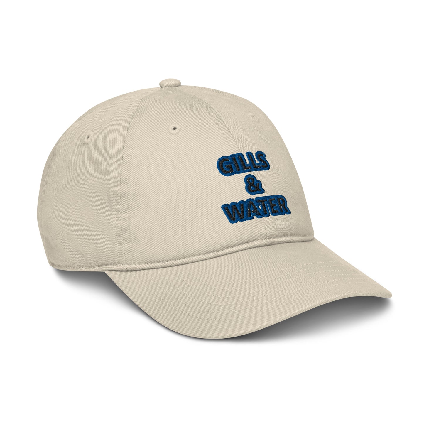 Organic Shoreline: Gills and Water Organic Baseball Cap