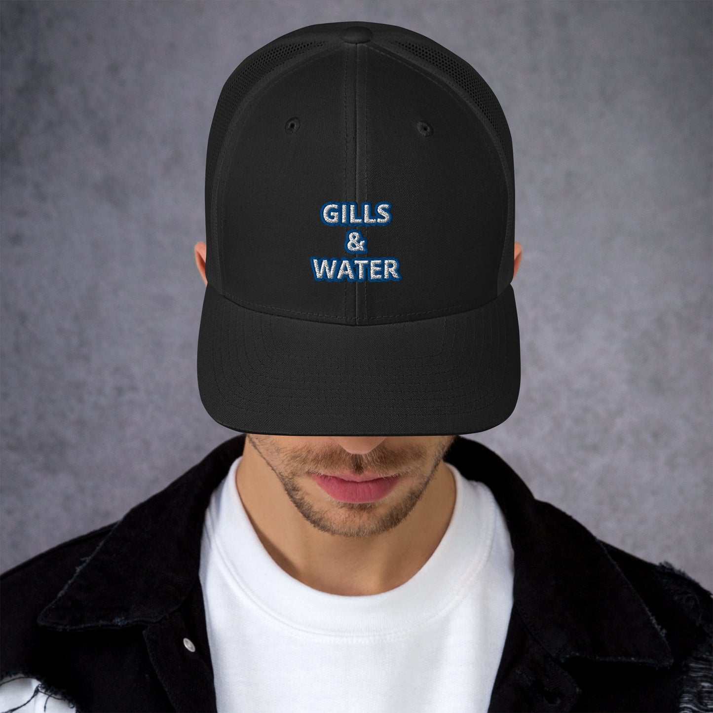 WaveRider: Gills and Water Trucker Hat