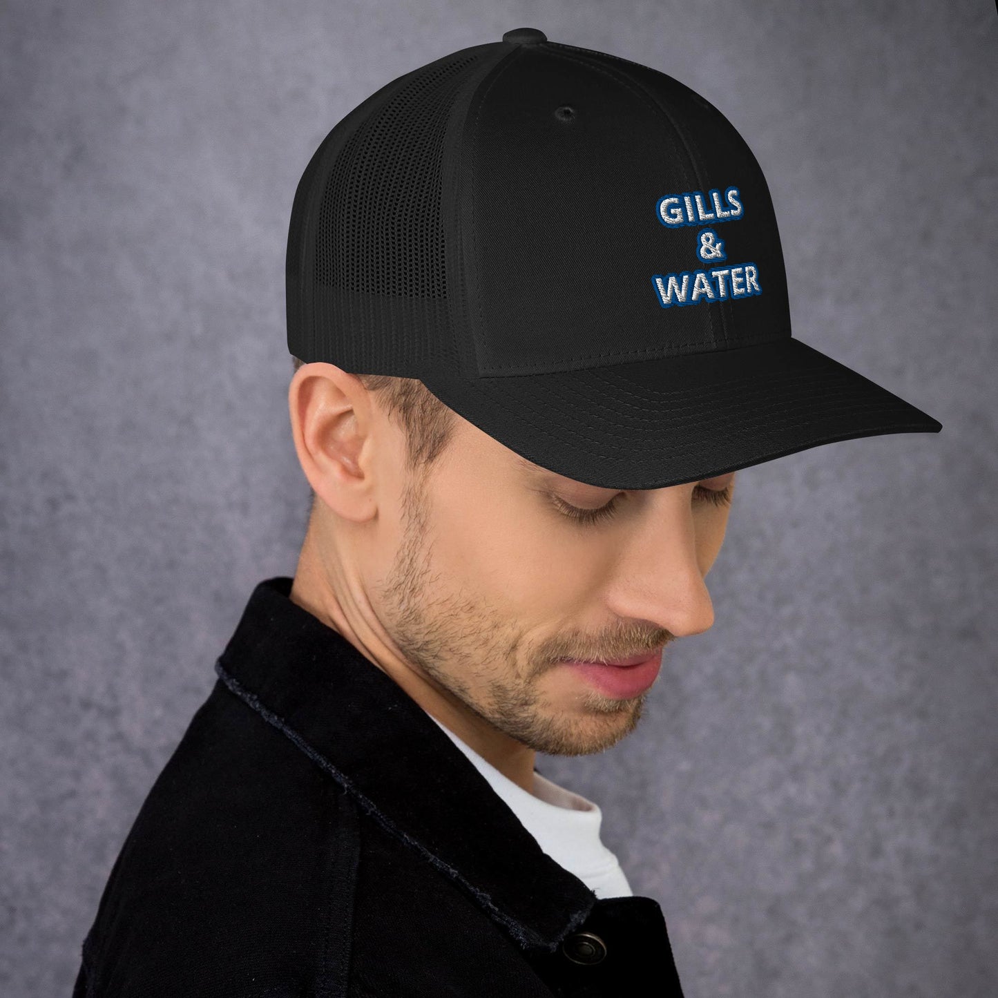 WaveRider: Gills and Water Trucker Hat