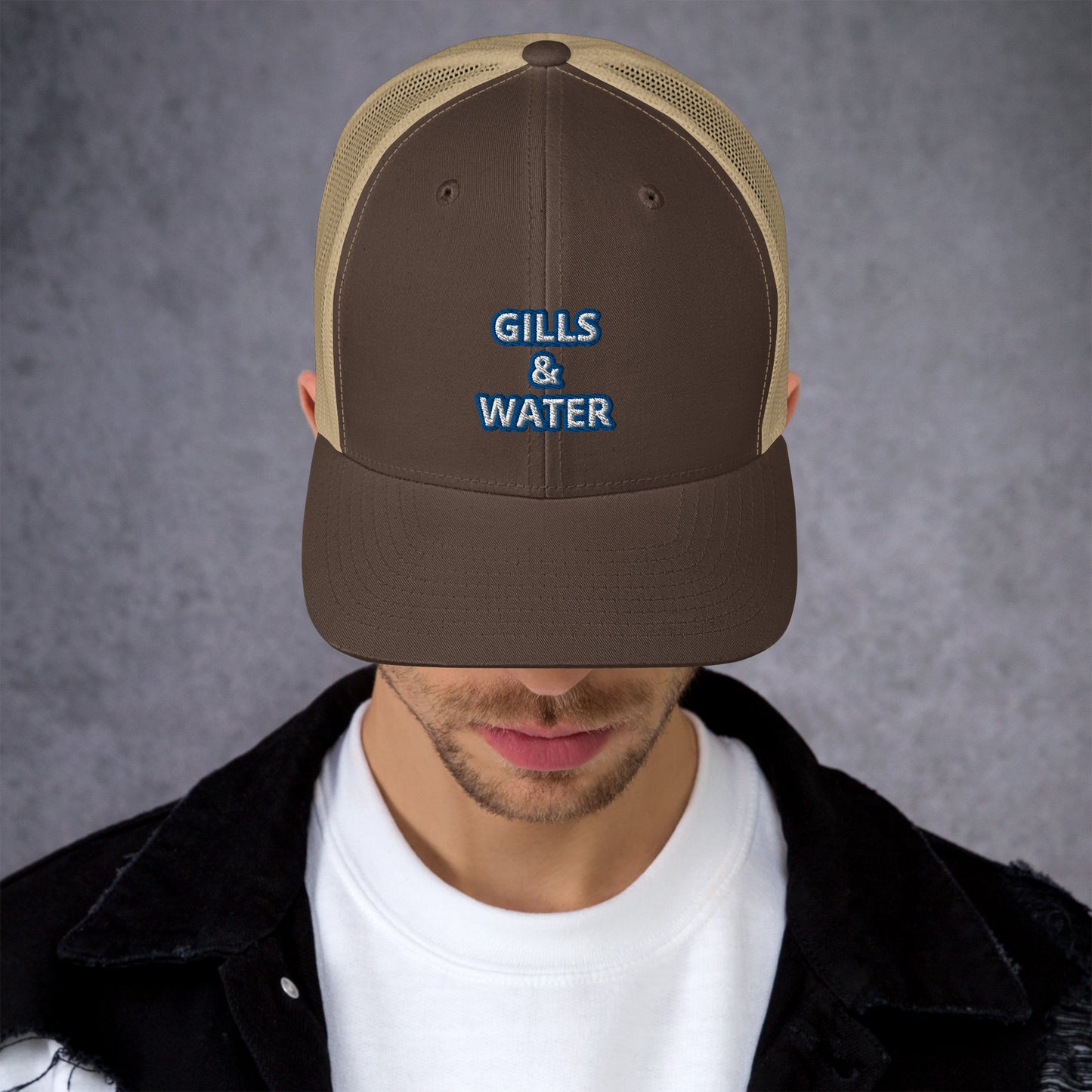 WaveRider: Gills and Water Trucker Hat