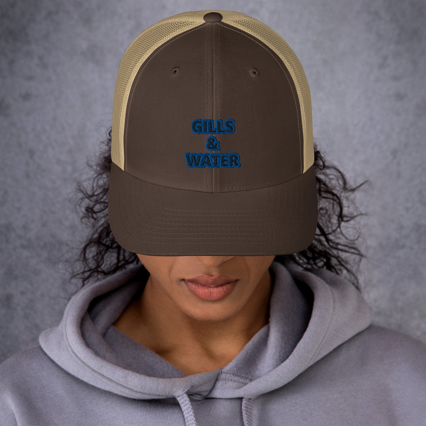 WaveRider: Gills and Water Trucker Hat