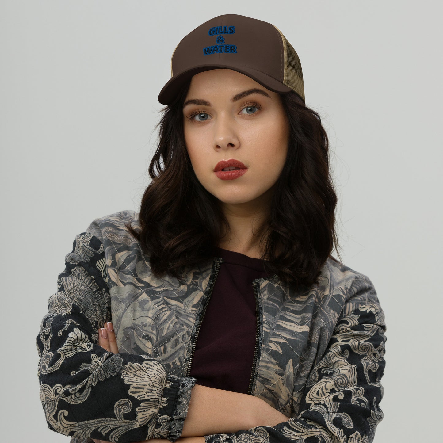 WaveRider: Gills and Water Trucker Hat