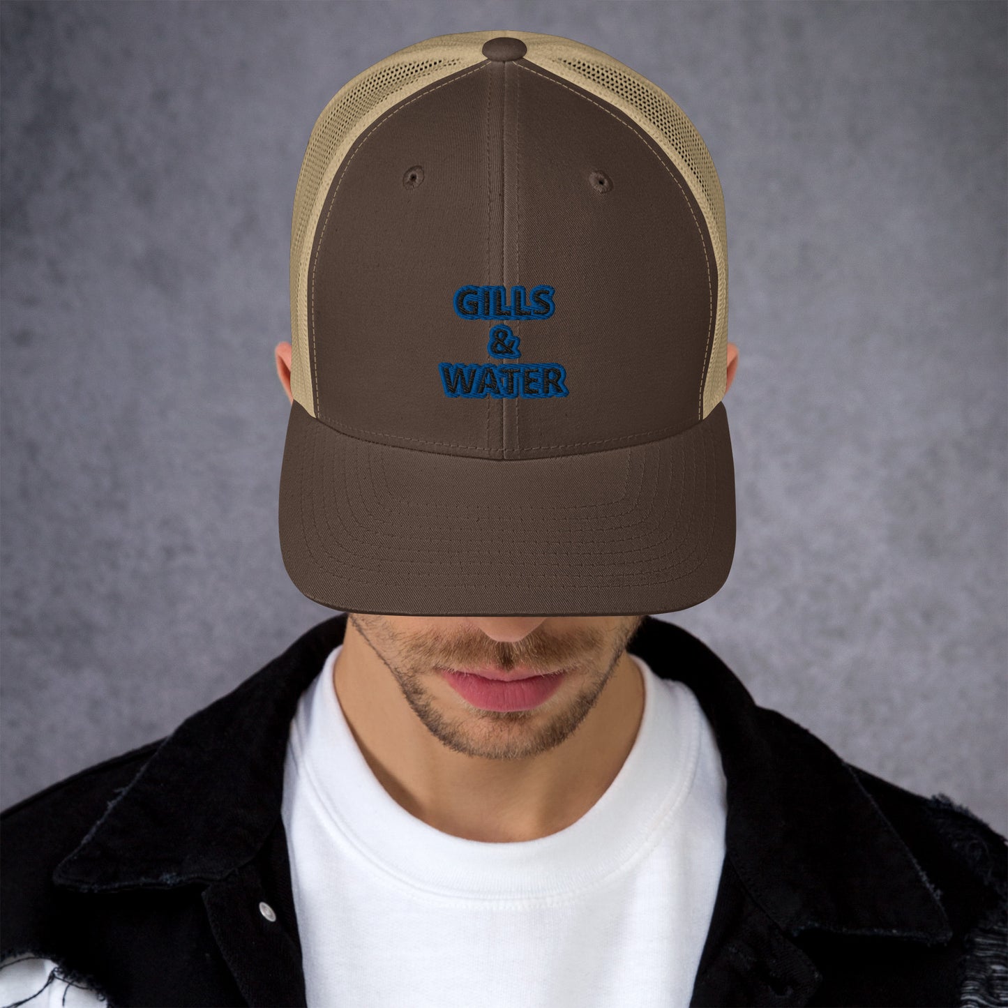 WaveRider: Gills and Water Trucker Hat