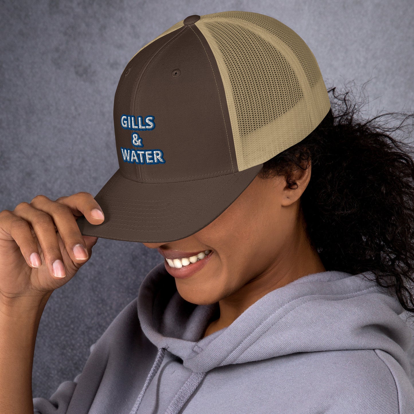 WaveRider: Gills and Water Trucker Hat