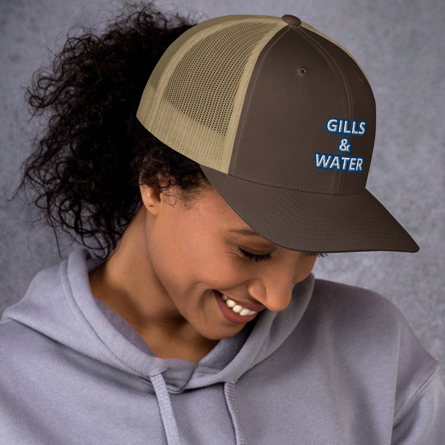 WaveRider: Gills and Water Trucker Hat